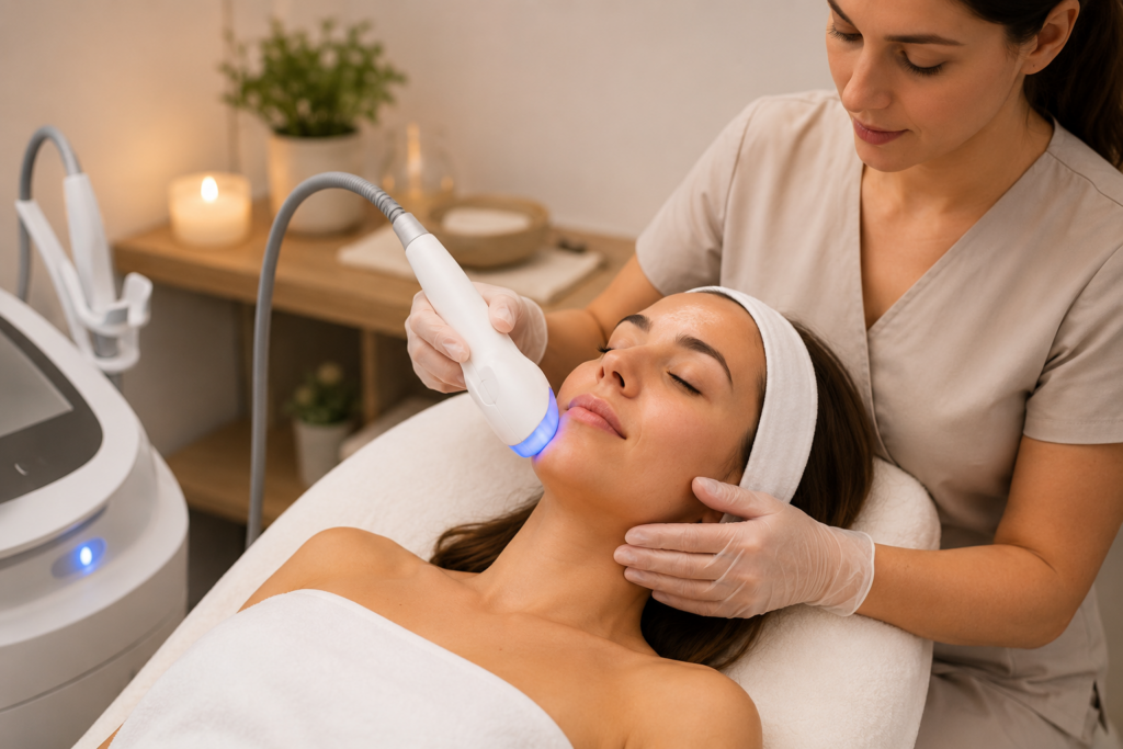 Atelier ZAFFIRO ovale visage au cabinet du Dr Gianfermi à Paris