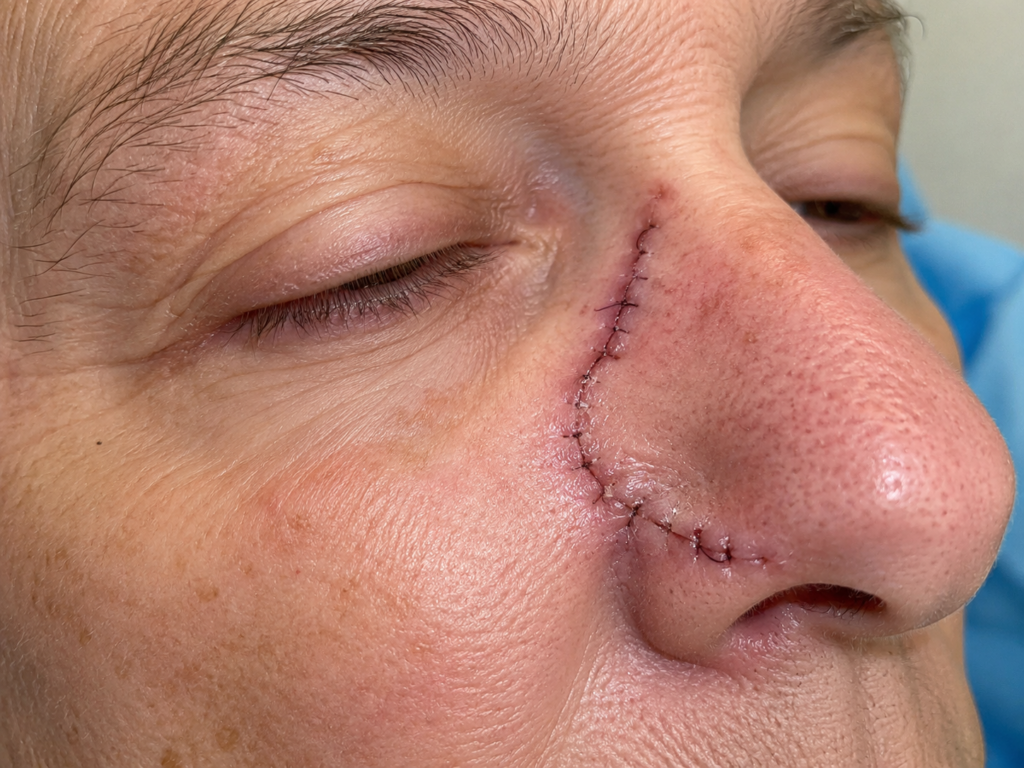 chirurgie de Mohs du visage Dr Gianfermi